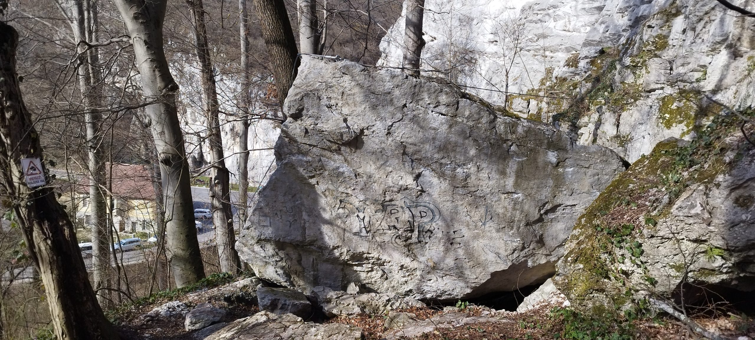 Viaferrata Hámor középső út C Viaferrata Hámor középső út C