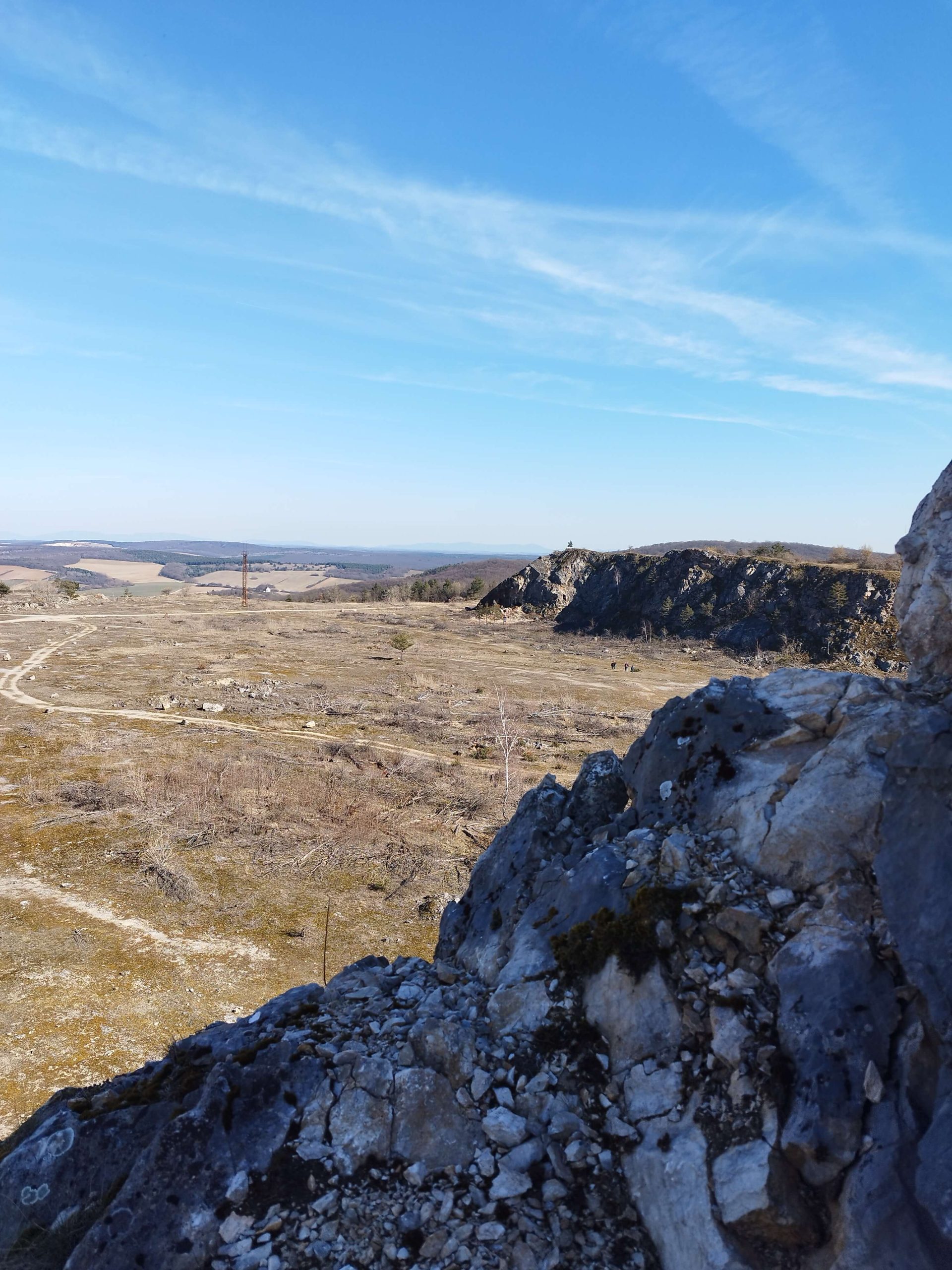 Esztramos vasalt Viaferrata útjainak térképe
