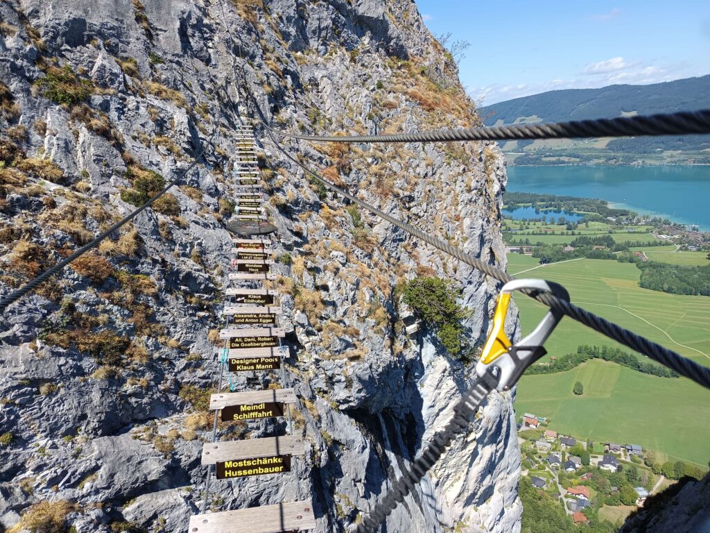 Drachenwand Klettersteig – Lélegzetelállító mászás a Mondsee felett Ausztriában 9 IMG 20260819 133509