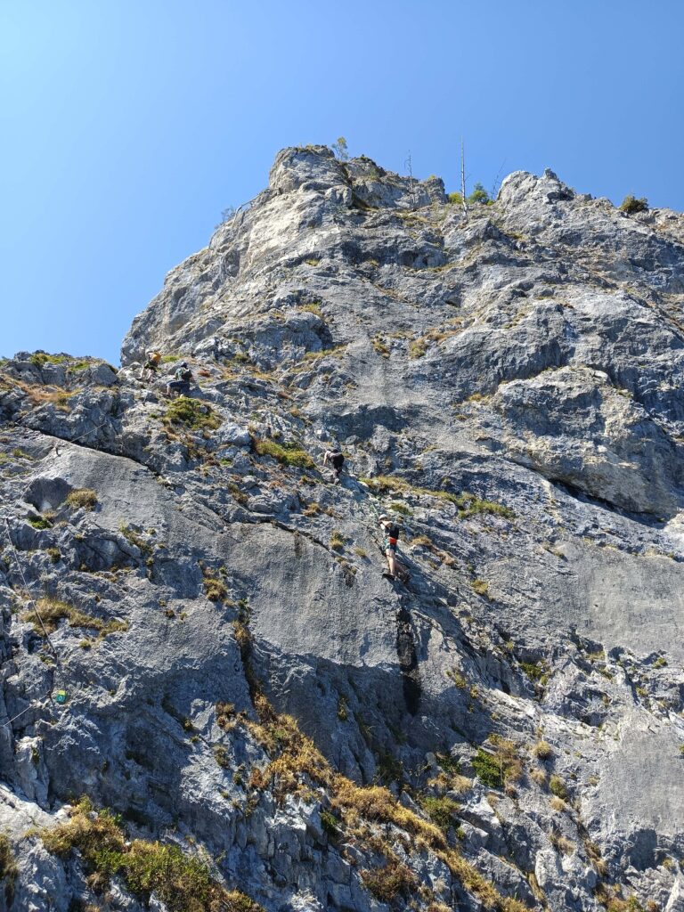 Drachenwand Klettersteig – Lélegzetelállító mászás a Mondsee felett Ausztriában 12 IMG 20260819 133612