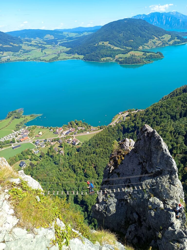 Drachenwand Klettersteig – Lélegzetelállító mászás a Mondsee felett Ausztriában 11 IMG 20260819 134829