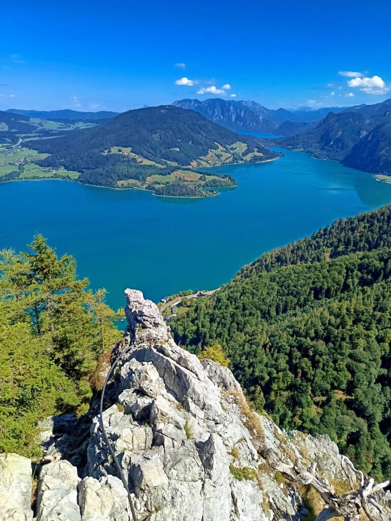 Drachenwand Klettersteig – Lélegzetelállító mászás a Mondsee felett Ausztriában 14 IMG 20260819 140849