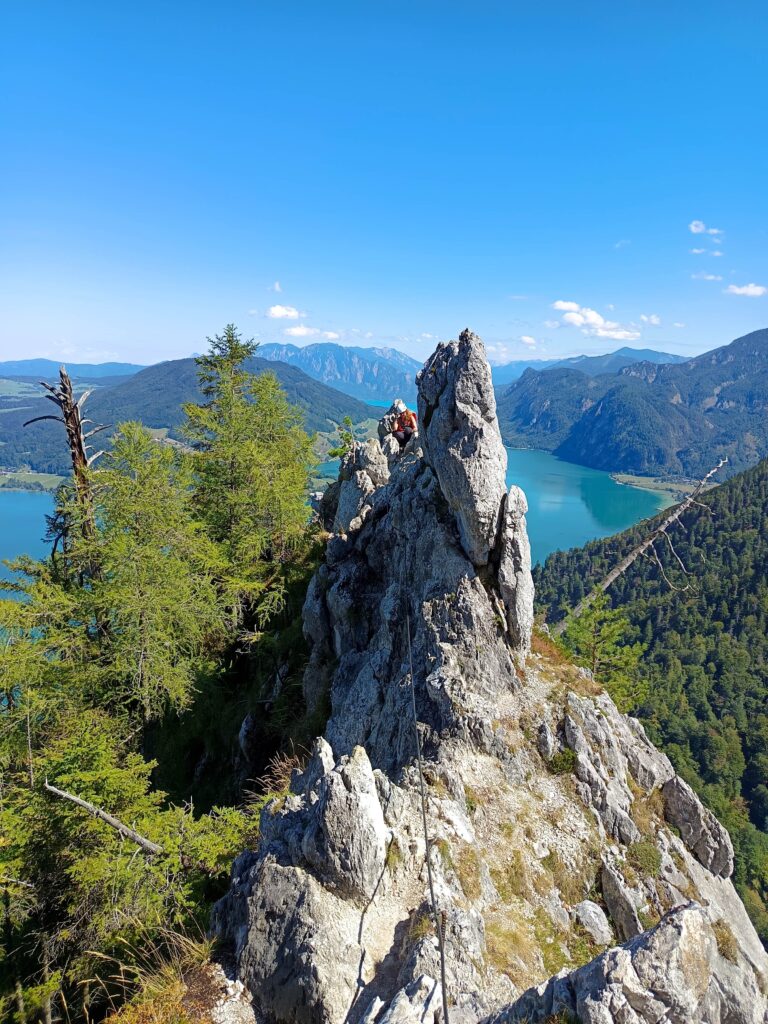 Drachenwand Klettersteig – Lélegzetelállító mászás a Mondsee felett Ausztriában 16 IMG 20260819 141305