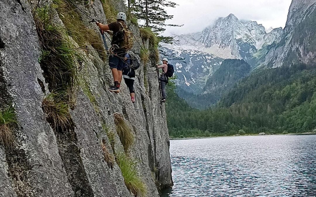 Laserer Alpin Klettersteig – fantasztikus út a Gosausee partján