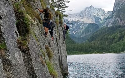Blog 12 Laserer Alpin Klettersteig – fantasztikus út a Gosausee partján