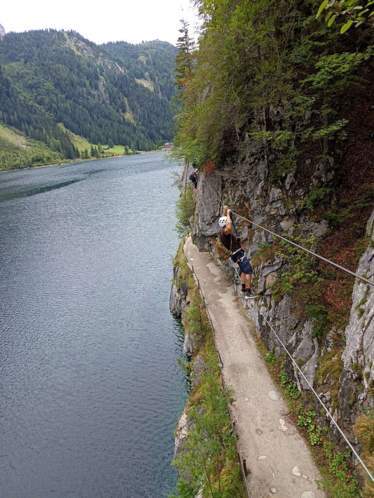 Laserer Alpin Klettersteig – fantasztikus út a Gosausee partján 7 IMG 20260822 124324