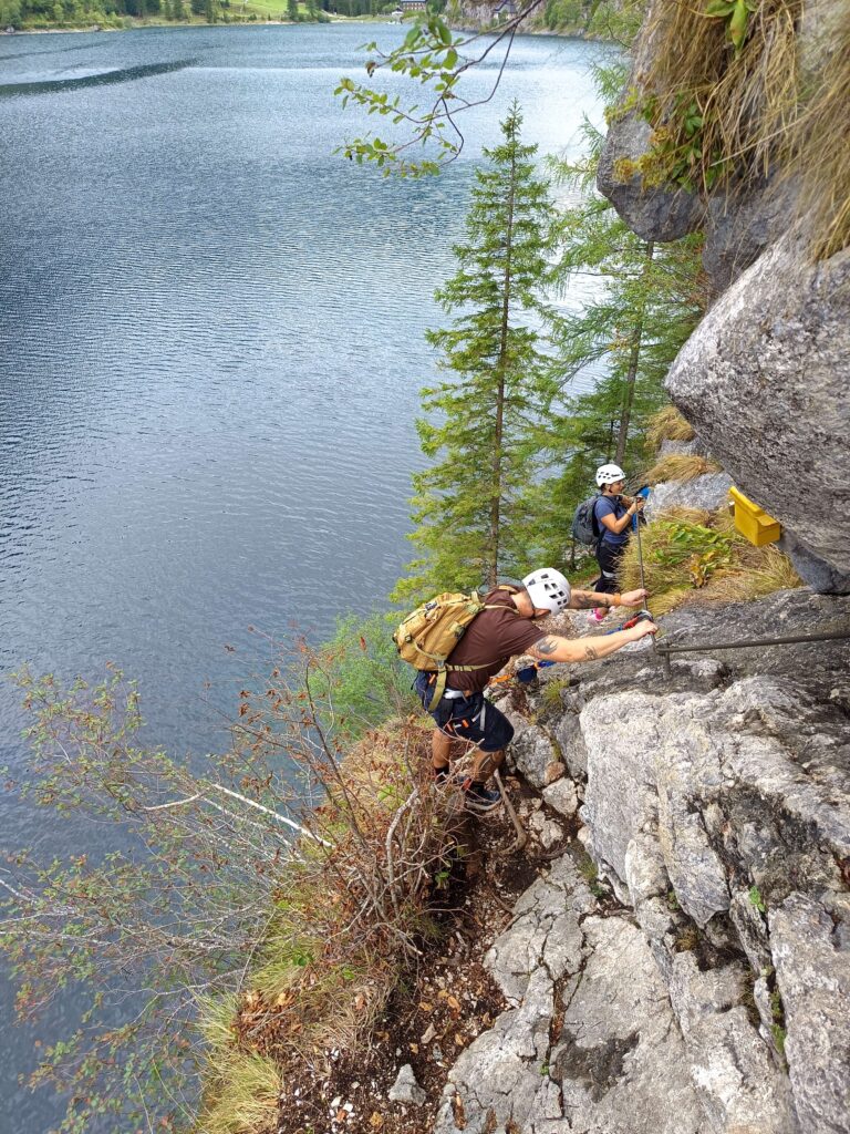 Laserer Alpin Klettersteig – fantasztikus út a Gosausee partján 3 IMG 20260822 130743