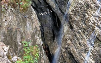 Blog 11 Postalmklamm klettersteig: izgalmas kaland, garantált adrenalin