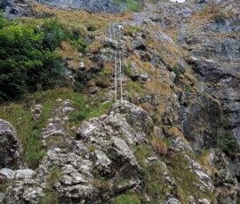 Drachenwand Klettersteig – Lélegzetelállító mászás a Mondsee felett Ausztriában 52 1965681449