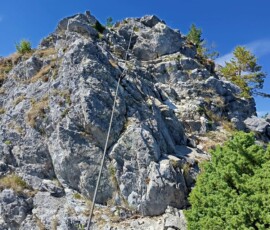 Drachenwand Klettersteig – Lélegzetelállító mászás a Mondsee felett Ausztriában 46 900556067