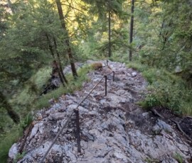 Drachenwand Klettersteig – Lélegzetelállító mászás a Mondsee felett Ausztriában 50 1098934762