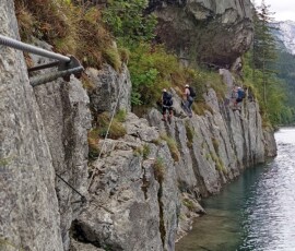 Laserer Alpin Klettersteig – fantasztikus út a Gosausee partján 11 3161908677