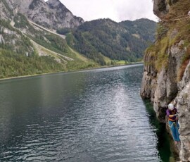 Laserer Alpin Klettersteig – fantasztikus út a Gosausee partján 20 87268347