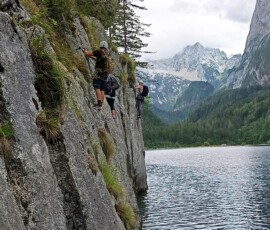 Laserer Alpin Klettersteig – fantasztikus út a Gosausee partján 22 2761565386