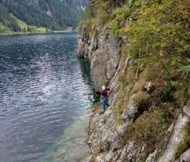 Laserer Alpin Klettersteig – fantasztikus út a Gosausee partján 18 2959540252