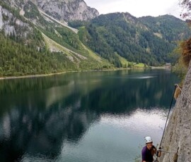 Laserer Alpin Klettersteig – fantasztikus út a Gosausee partján 29 2613208950