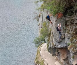 Laserer Alpin Klettersteig – fantasztikus út a Gosausee partján 50 2602519312