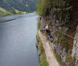 Laserer Alpin Klettersteig – fantasztikus út a Gosausee partján 17 3708840125