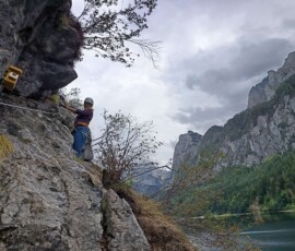 Laserer Alpin Klettersteig – fantasztikus út a Gosausee partján 21 4165647590
